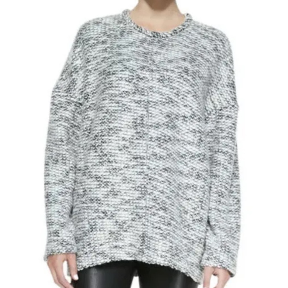 Helmut Lang Marled Oversized Chunky Knit Sweater Size Medium